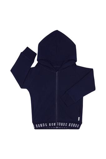 Kids Logo Fleece Hoodie (Black Sea)