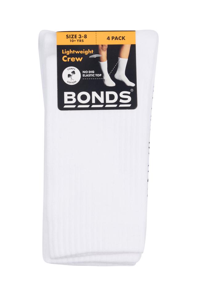 Kids Logo Light Crew 4 Pack