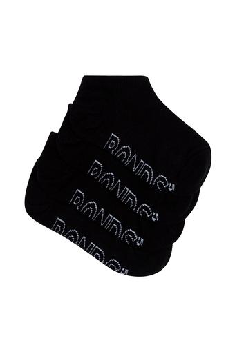 Kids Logo Light Low Cut 4 Pack (Black)