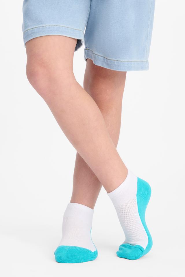 Kids Logo Light Low Cut Socks 4 Pack
