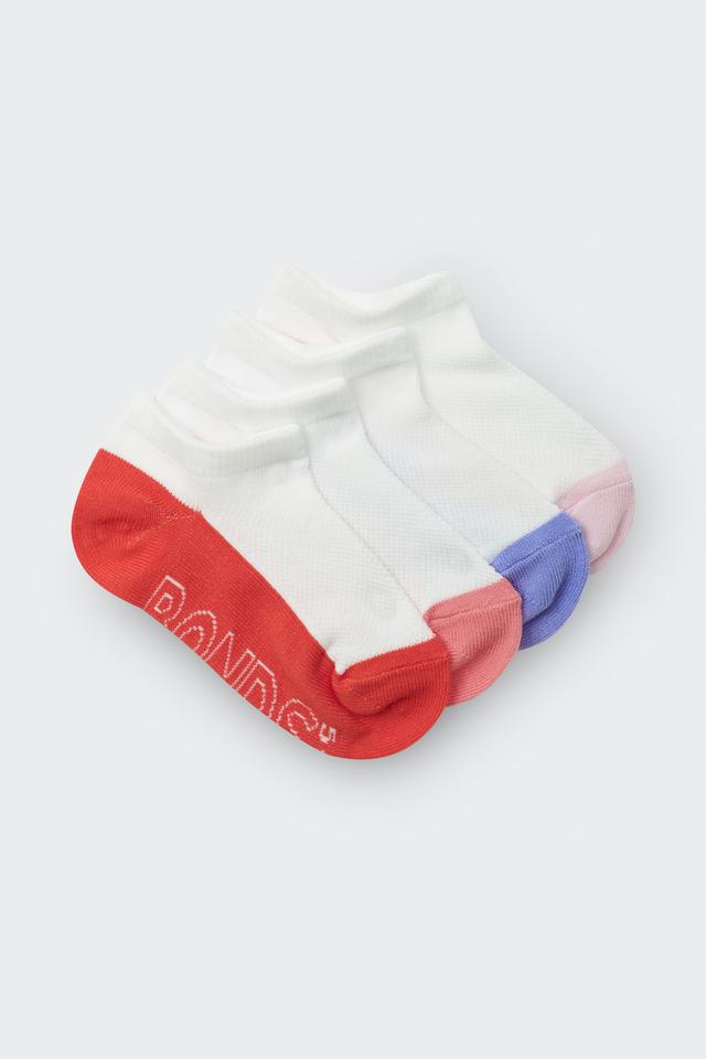 Kids Logo Light Low Cut Socks 4 Pack