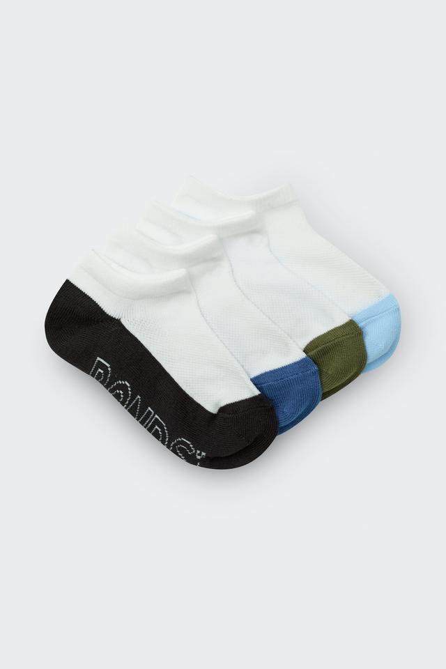 Kids Logo Light Low Cut Socks 4 Pack