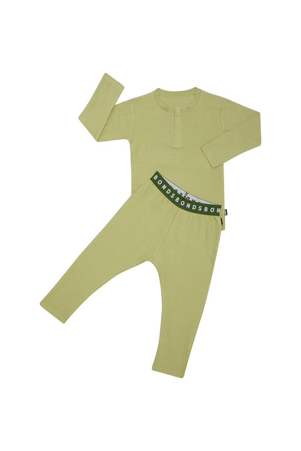 Kids Long Sleeve Pointelle Sleep Set