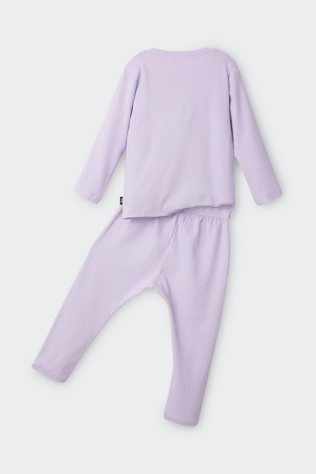 Kids Long Sleeve Pointelle Sleep Set