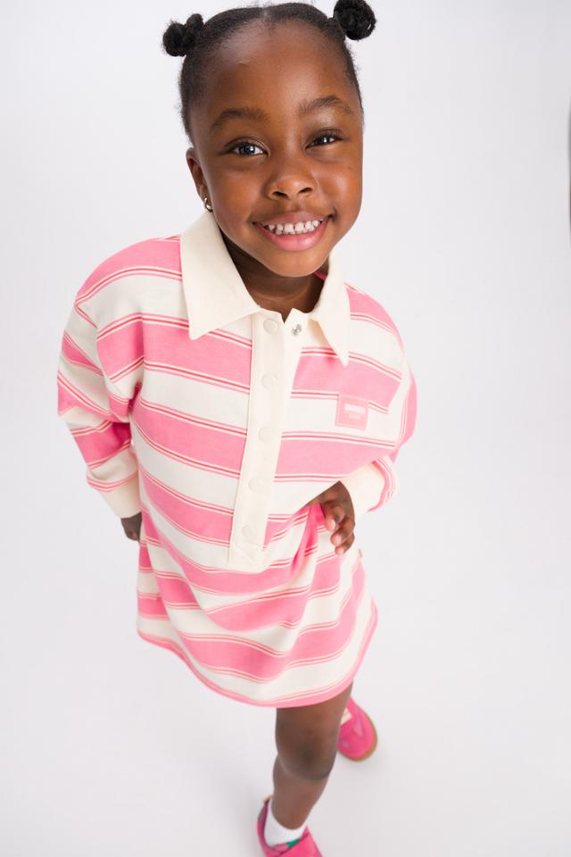 Kids Long Sleeve Rugby Dress