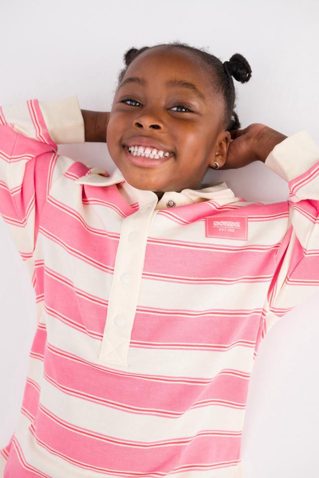 Kids Long Sleeve Rugby Dress