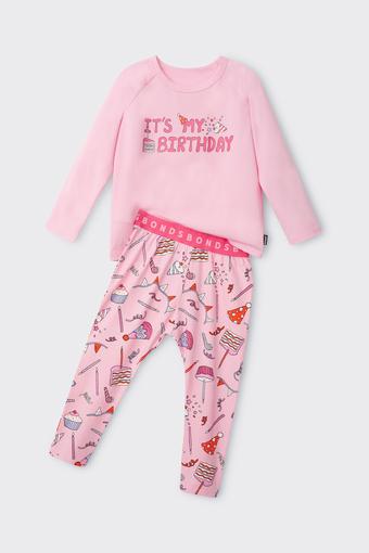 Kids Long Sleeve Sleep Set (It's My Birthday)