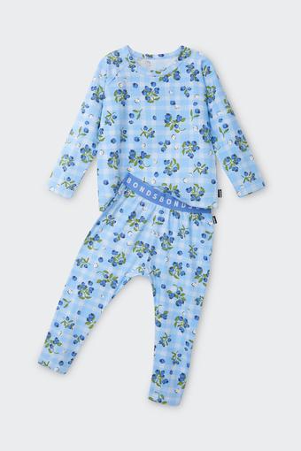 Kids Long Sleeve Sleep Set (Berry Nice Picnic)
