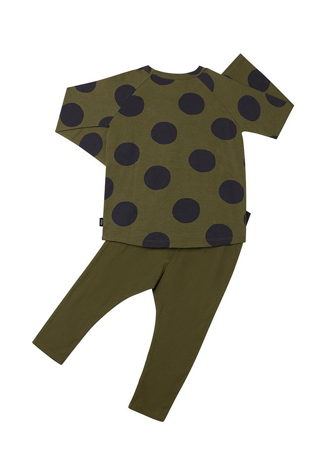 Kids Long Sleeve Waffle Sleep Set