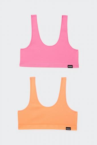 Kids Match Its Crop 2 Pack (Shook/Sunset Nectar)
