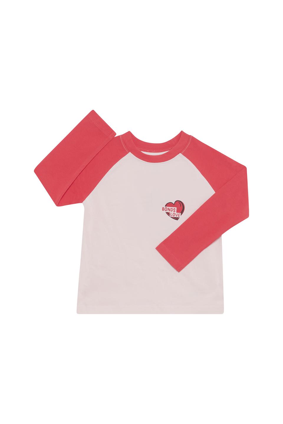 Kids Next Gen Long Sleeve Raglan Tee