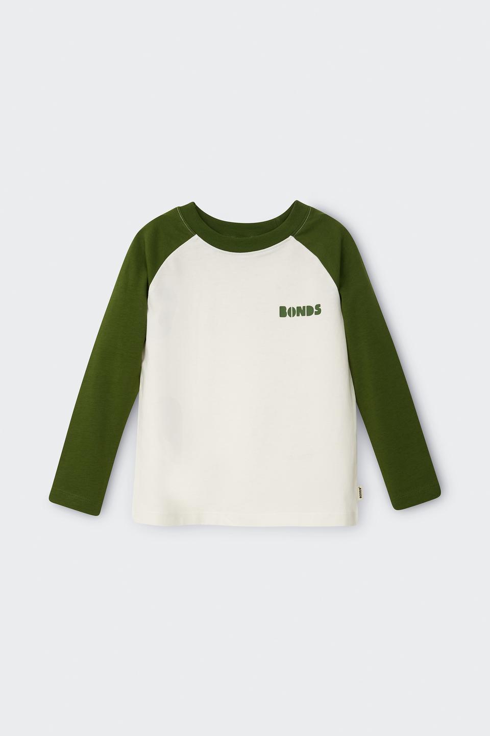 Kids Next Gen Long Sleeve Raglan Tee