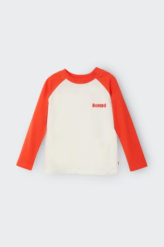 Kids Next Gen Long Sleeve Raglan Tee (Red Zeppelin)