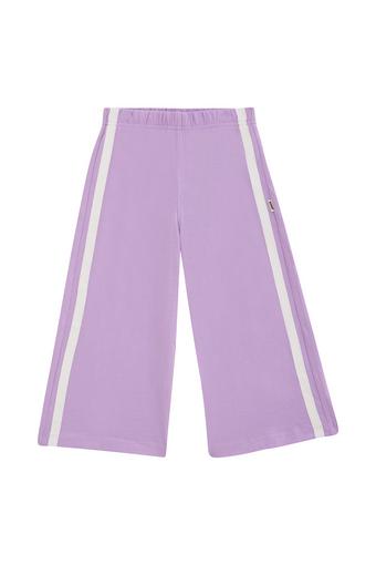 Kids Next Gen Wide Leg Pant (Cotton Purple Pansy)