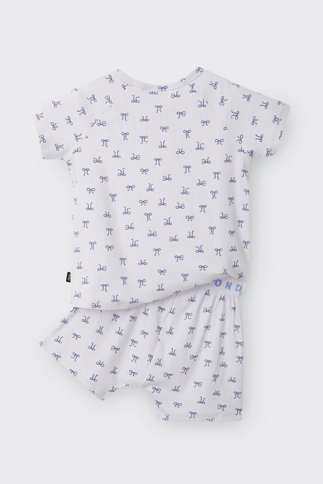 Kids Pointelle Short Sleeve Sleep Set