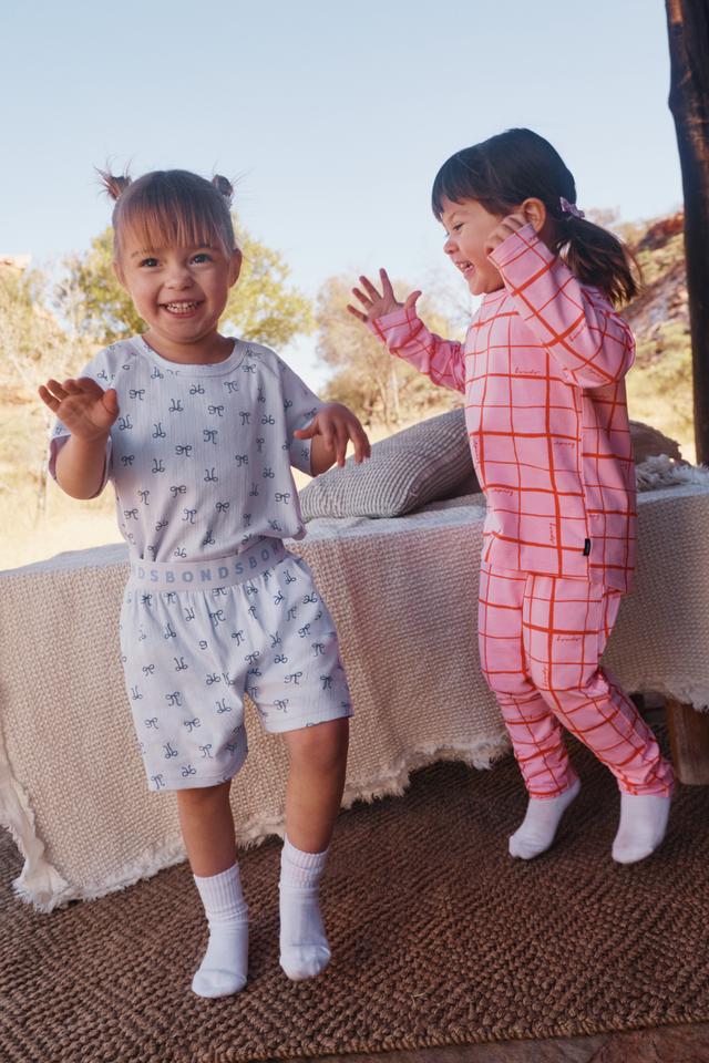 Kids Pointelle Short Sleeve Sleep Set