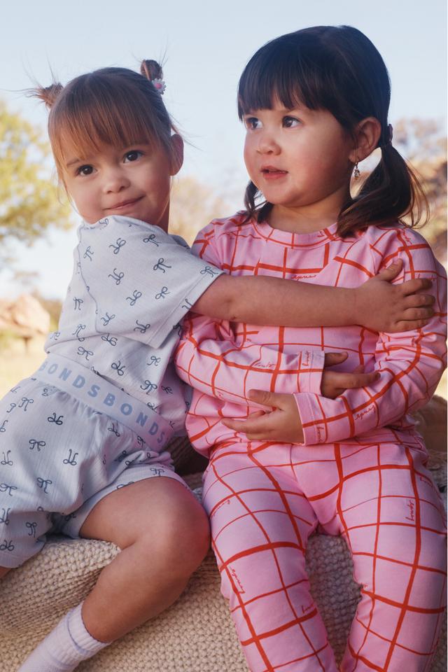 Kids Pointelle Short Sleeve Sleep Set