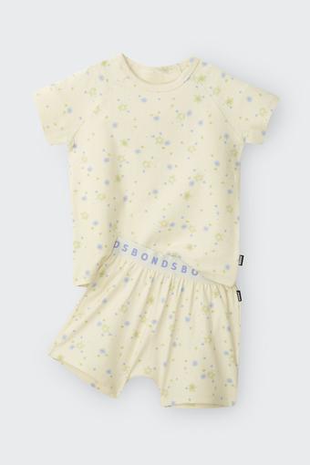 Kids Pointelle Short Sleeve Sleep Set (Twinkle Sprinkle)
