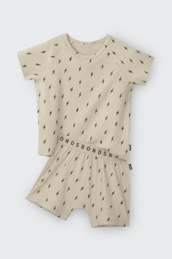 Kids Pointelle Short Sleeve Sleep Set (Sparkle Strike)