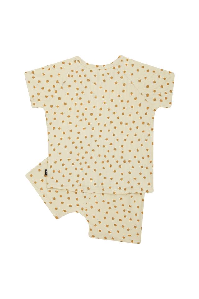 Kids Pointelle Short Sleeve Sleep Set