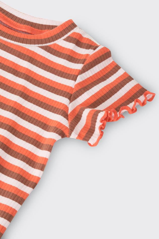 Kids Rib Frill Tee