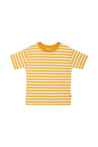Kids Short Sleeve Crew Tee (Summer Stripe Mango)