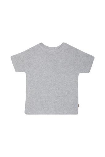 Kids Short Sleeve Crew Tee (New Grey Marle)