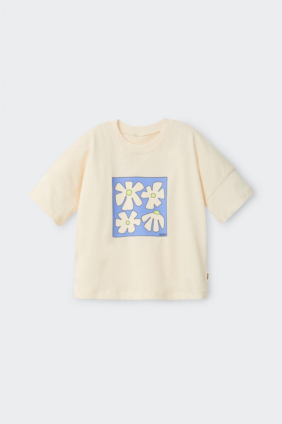 Kids Short Sleeve Drop Shoulder Tee