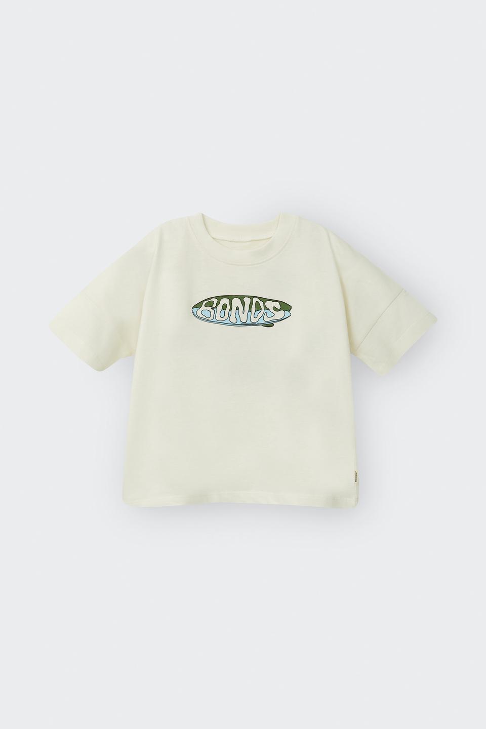 Kids Short Sleeve Drop Shoulder Tee