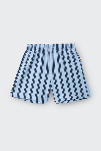 Kids Soft Threads Short (Summer Deck Chair Stripe Blue)