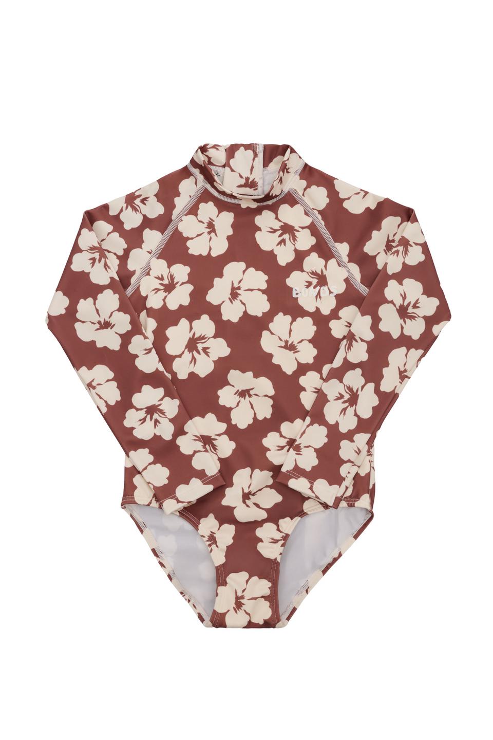 Kids Swim Long Sleeve One Piece