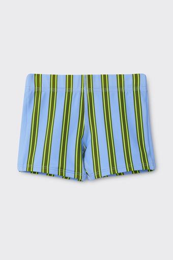 Kids Swim Trunk (Deck Chair Stripe Blue)