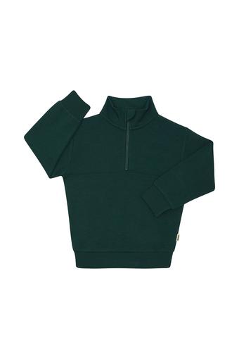 Kids Tech Sweats 1/2 Zip Pullover (Cotton Forest Gem)