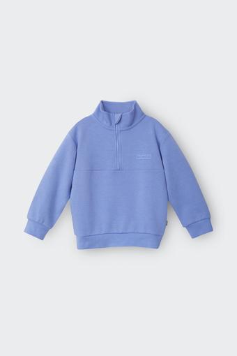 Kids Tech Sweats Half Zip Pullover (Purple Escape)