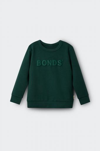 Kids Tech Sweats Pullover (Cotton Forest Gem)