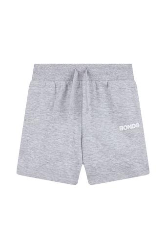 Kids Tech Sweats Short (New Grey Marle)