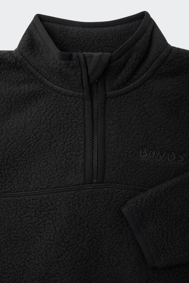 Kids Teddy Fleece Half Zip Pullover