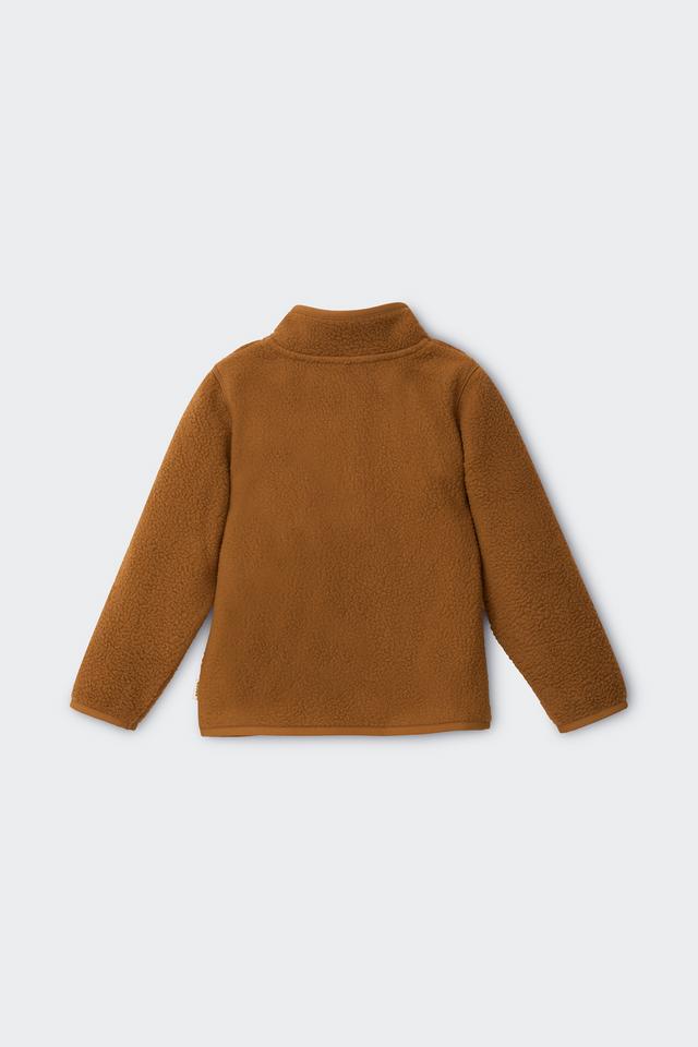 Kids Teddy Fleece Half Zip Pullover