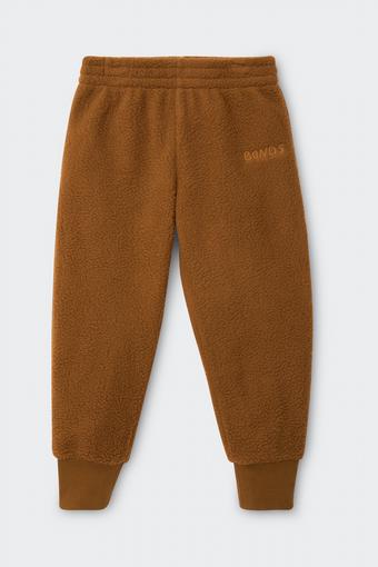 Kids Teddy Fleece Trackie (Salted Toffee)