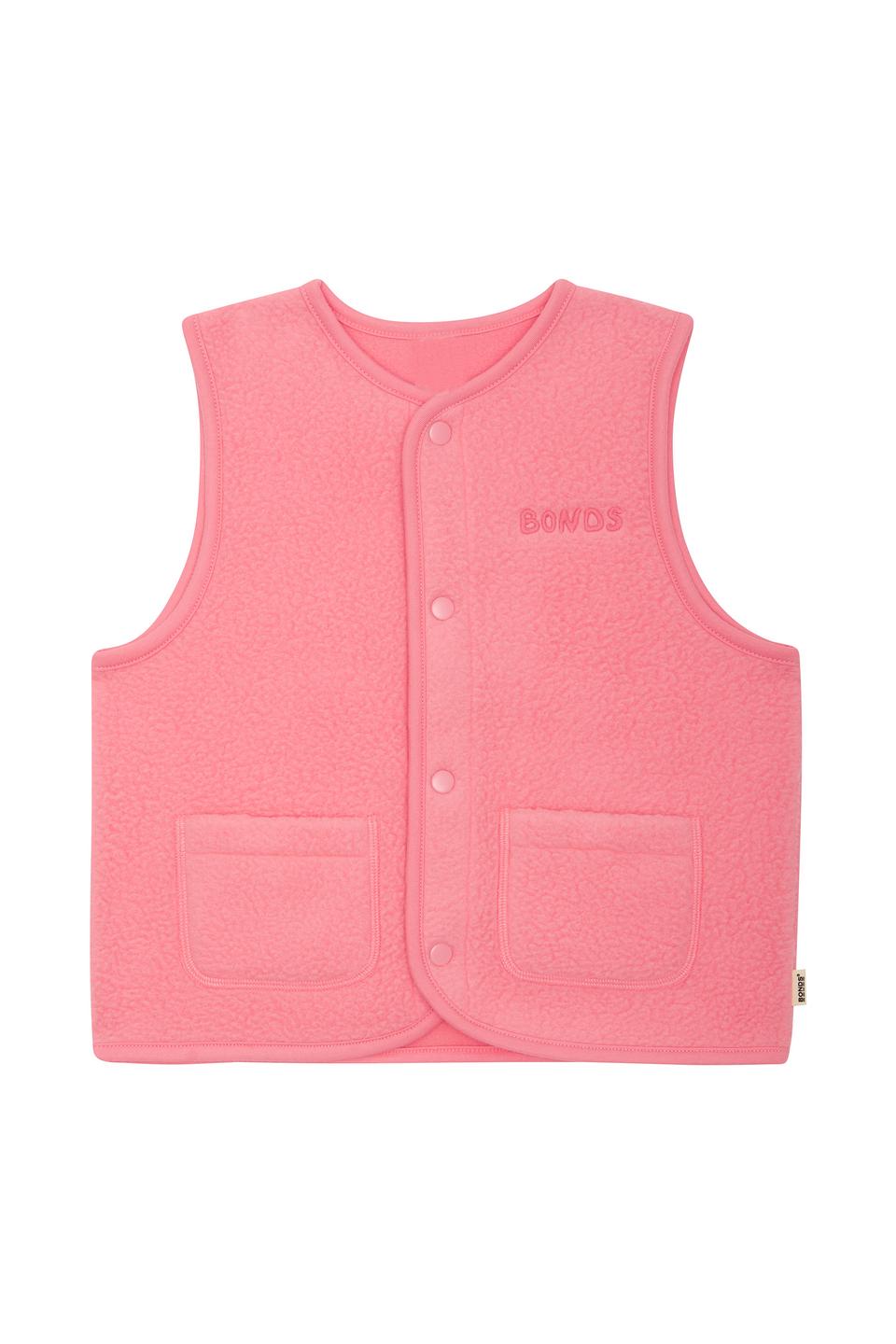 Kids Teddy Fleece Vest
