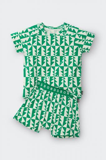 Kids Tee Sleep Set (Tinsel Trees)