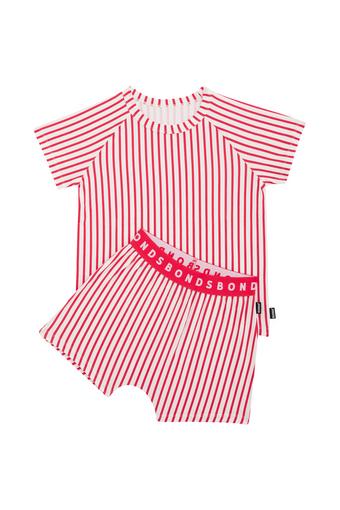 Kids Tee Sleep Set (Heritage Stripe)
