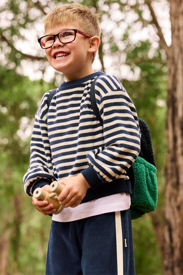 Kids Terry Towelling Pullover