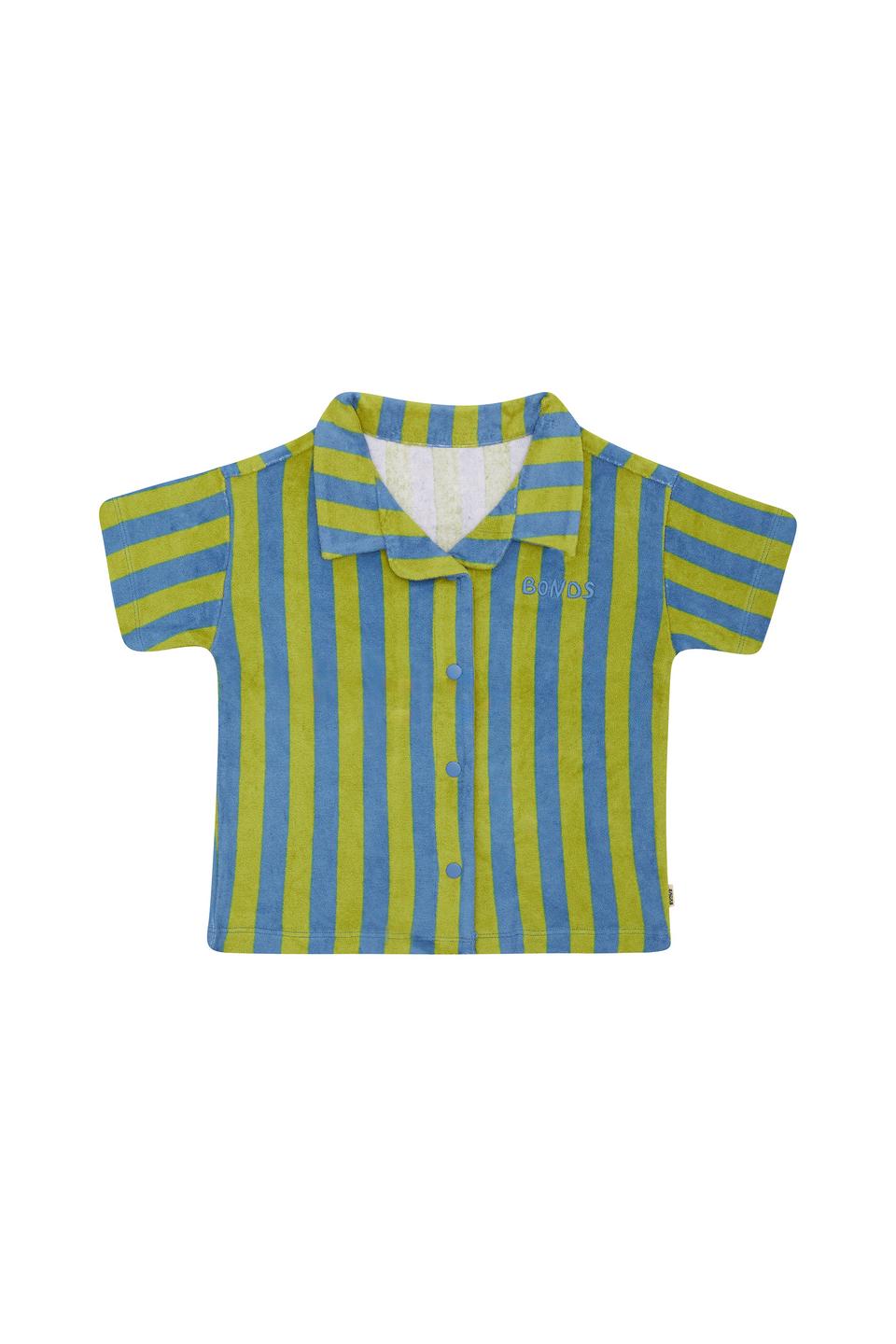 Kids Terry Towelling Short Sleeve Shirt