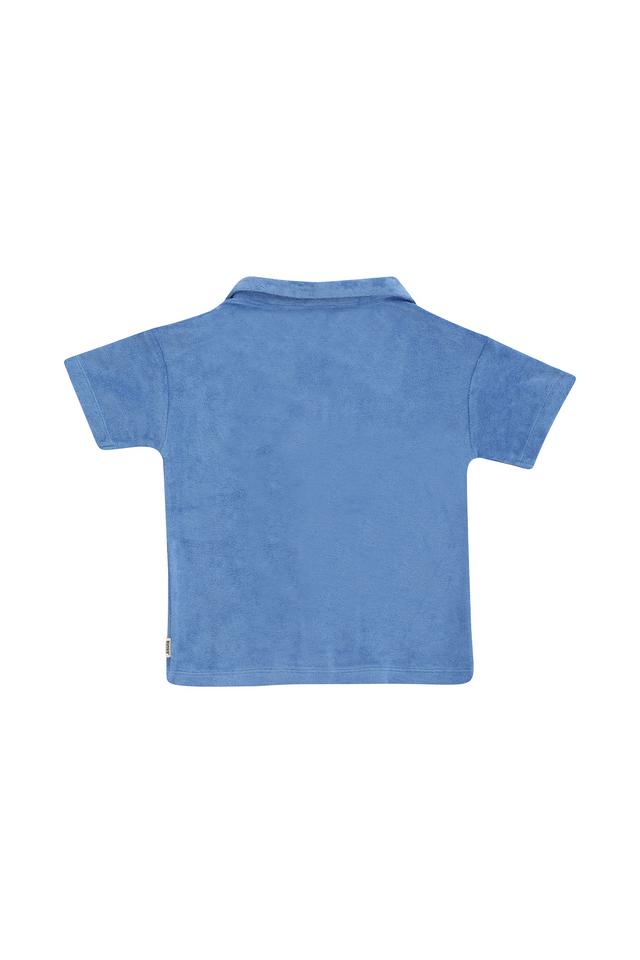 Kids Terry Towelling Short Sleeve Shirt