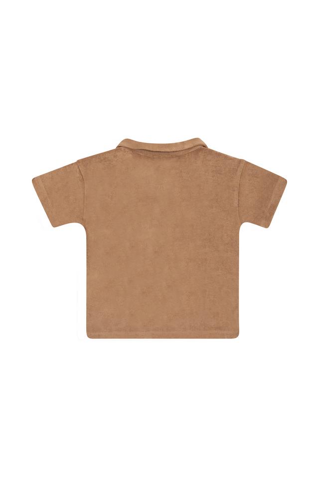 Kids Terry Towelling Short Sleeve Shirt