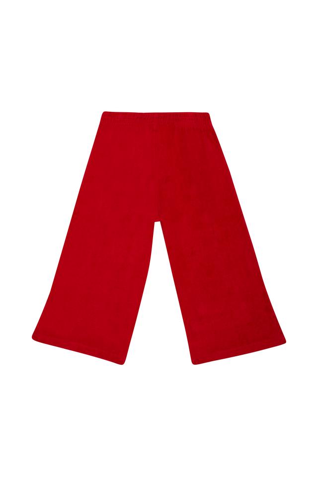 Kids Terry Towelling Wide Leg Pant