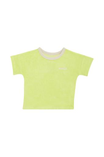 Kids Terry Towelling Tee (Lemon Tea Tree)