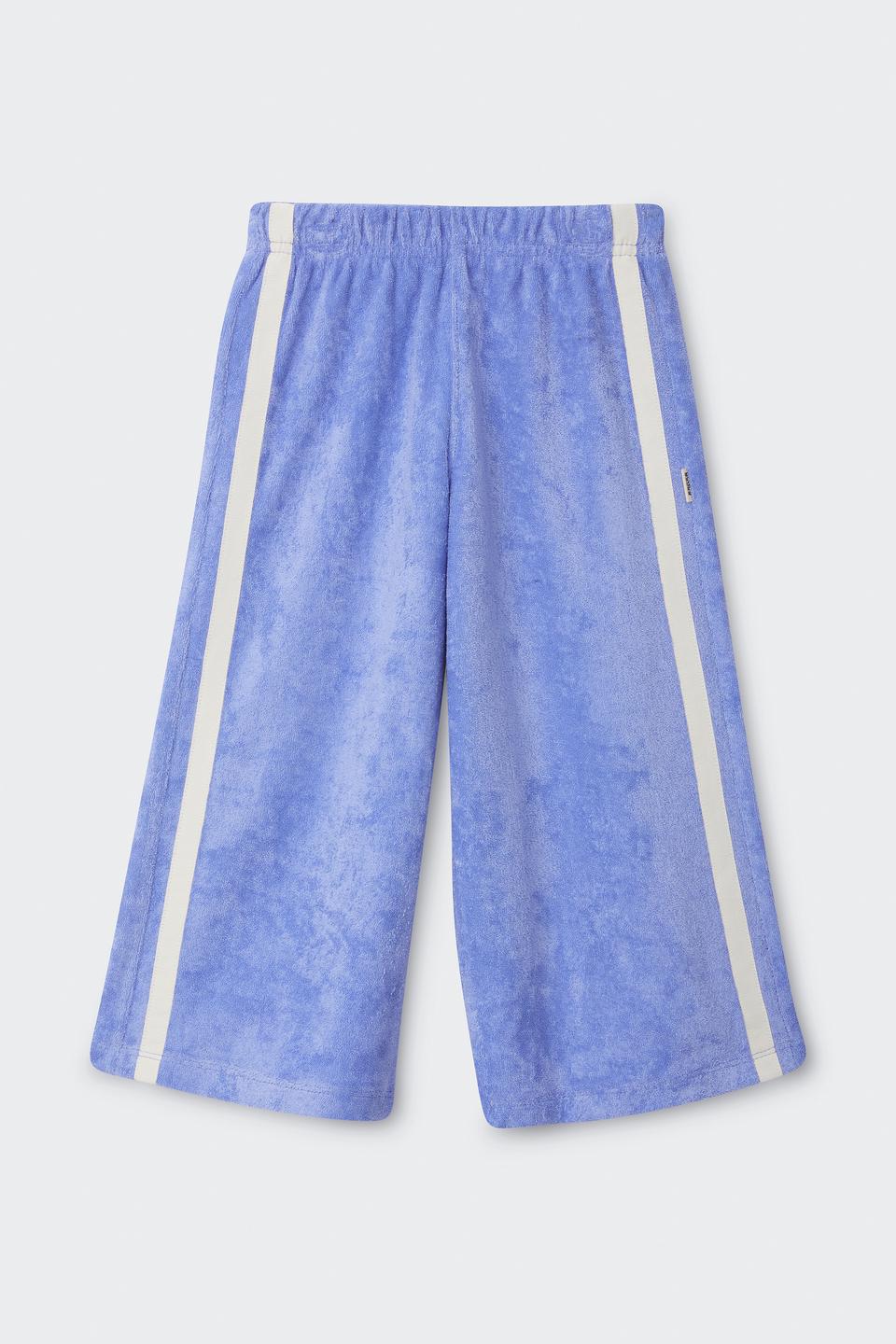 Kids Terry Towelling Wide Leg Pant