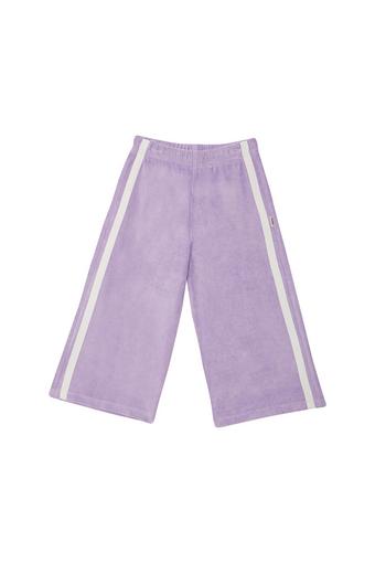 Kids Terry Towelling Wide Leg Pant (Violet Rules)